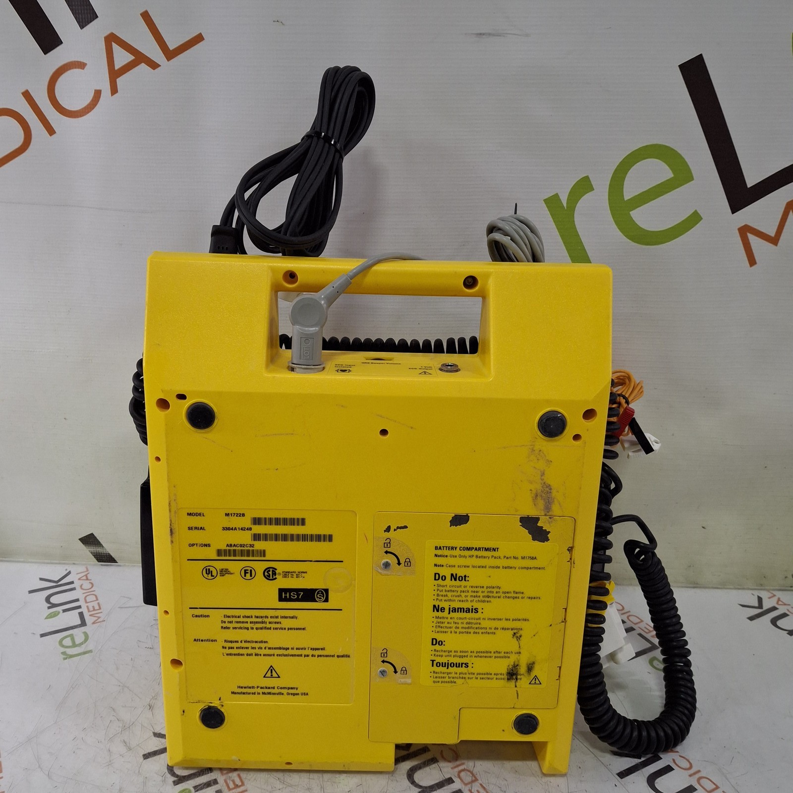 Hewlett Packard CodeMaster XL+ Defib