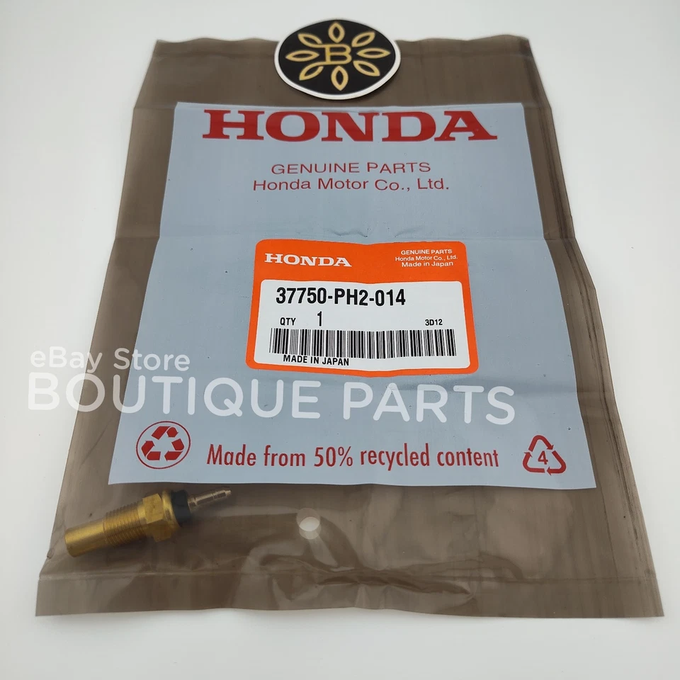 Sensor de temperatura de refrigerante original para Honda DENSO JAPAN 37750-PH2-014 Thermo ECT  Foto 3 de 4