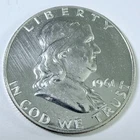 1961 Franklin Half Dollar, 90% Silver, Mint State Details - #6333