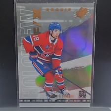 Upper Deck 2024-25 SPx Holoview F/X Rookie Lane Hutson HV-32 Canadiens NHL