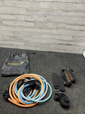 Resistance Bands Set with Handles & Ankle Straps - Exercise Bands for Working Ou