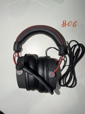 HyperX Cloud Alpha Black-Red Headband Gaming Headset