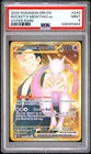 2025 POKEMON DRI EN-DESTINED RIVALS HYPER RARE TEAM ROCKET'S MEWTWO EX PSA 9