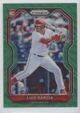 2021 Panini Prizm Green Wave Prizm Luis Garcia Luis V Garcia #57 0h22