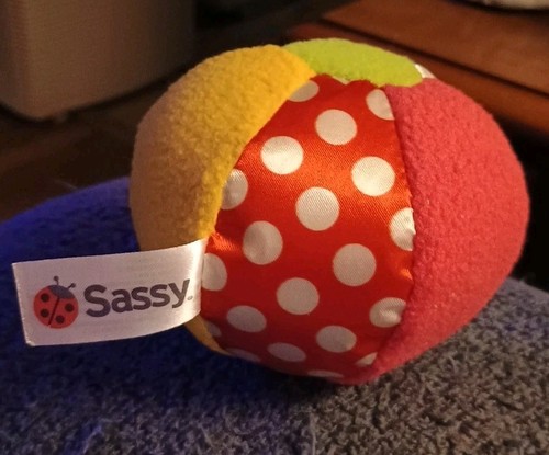 Sensory Baby Toy, Sassy Brand Developmental Ball, Great Condition.