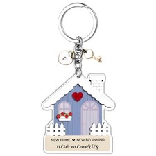 House Warming Gifts New Home Keychain Housewarming Gifts for New House