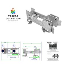 Chain Link Arm Gate Latch - Latches Two Gates Together Without The Need of a ...