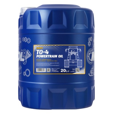 20 (1x20) Liter Mannol TO-4 SAE 10W Getriebeöl für CATERPILLAR TO-4, KOMATSU