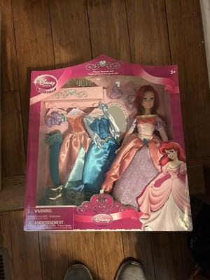 Disney Store Exclusive 2008 Little Mermaid Ariel Princess Wardrobe Doll New
