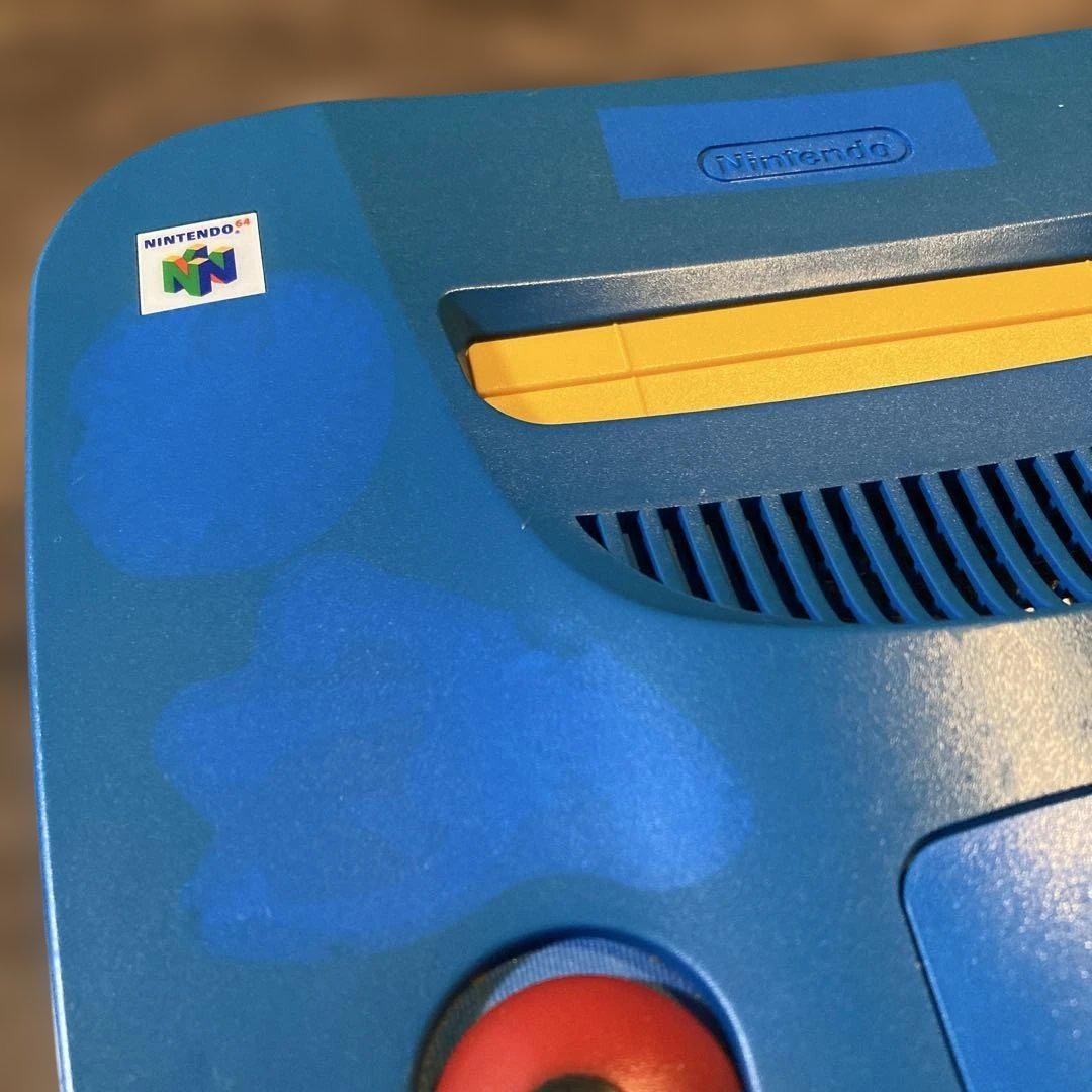 Nintendo 64 N64 Pokemon Pikachu Console Choose Orange and Blue