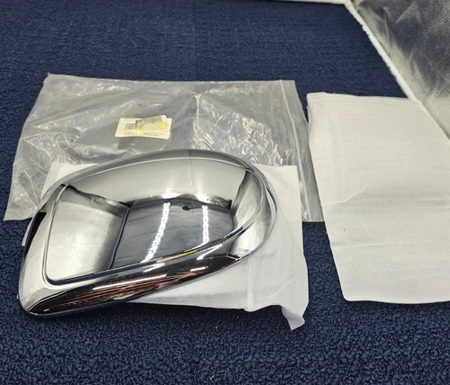 (QTY 4) Chrome Side Mirror Cover Trim CH-02-0030 For 2002-2006 Cadillac Escalade