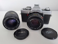 Zeiss Jena F35-70mm with Minolta G9 Vintage Film Camera with 50mm Lens Bundle