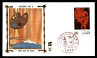 Mayfairstamps Japan FDC Abstract Painting First Day Cover aax_25187