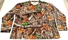Magellan Hunt Gear Men's 3XL Shirt Realtree Edge Logo Long Sleeve Camouflage