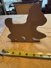 Pair of Small Dog Book Ends. Wooden. Homemade  Folk Art — photo 5