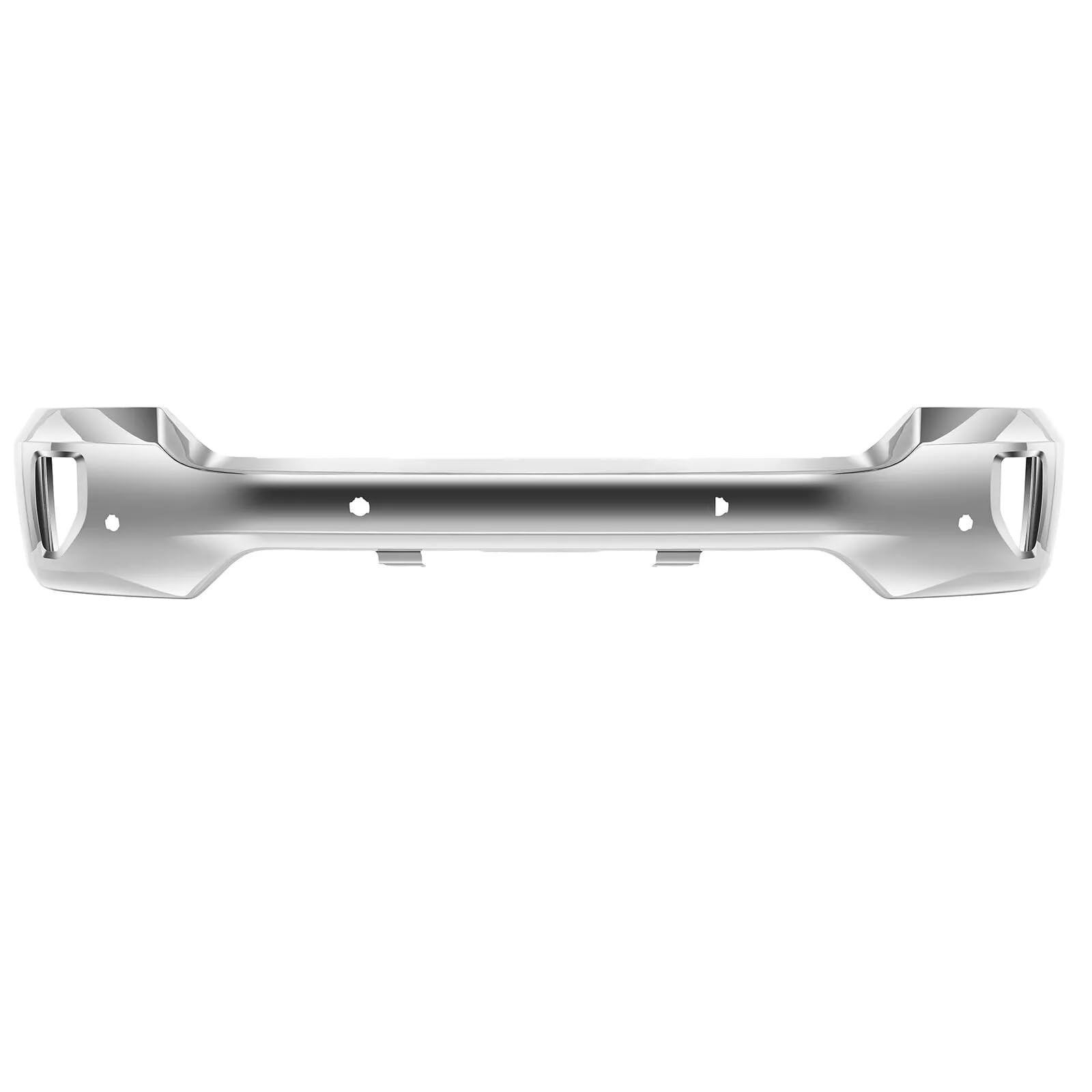 Front Bumper Face Bar with Sensor and Fog Light Holes, For Silverado 1500