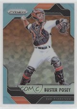 2017 Panini Chronicles Prizm Light Blue Prizm 114/299 Buster Posey #35 5l1