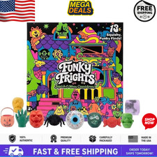 2026 Funky Frights Squish-O-Ween Halloween Countdown Calendar, 13pc Set