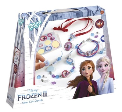 Totum Frozen II Schwesternschmuck Bastel-Set Bastle Deine eigenen Prinzessinn...