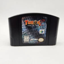 Turok 2 Seeds of Evil Nintendo 64 Video Game M-Rated Shooter