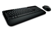 Microsoft Wireless Desktop 2000 USB QWERTY Black -French - M7J-00003 - 885370...