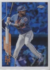 2020 Topps Chrome Update Sapphire Edition Eduardo Nunez #U-28 0x1