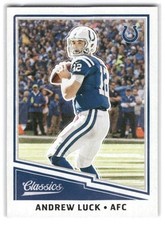 Andrew Luck 2017 Panini Classics FOOTBALL #10 Indianapolis Colts