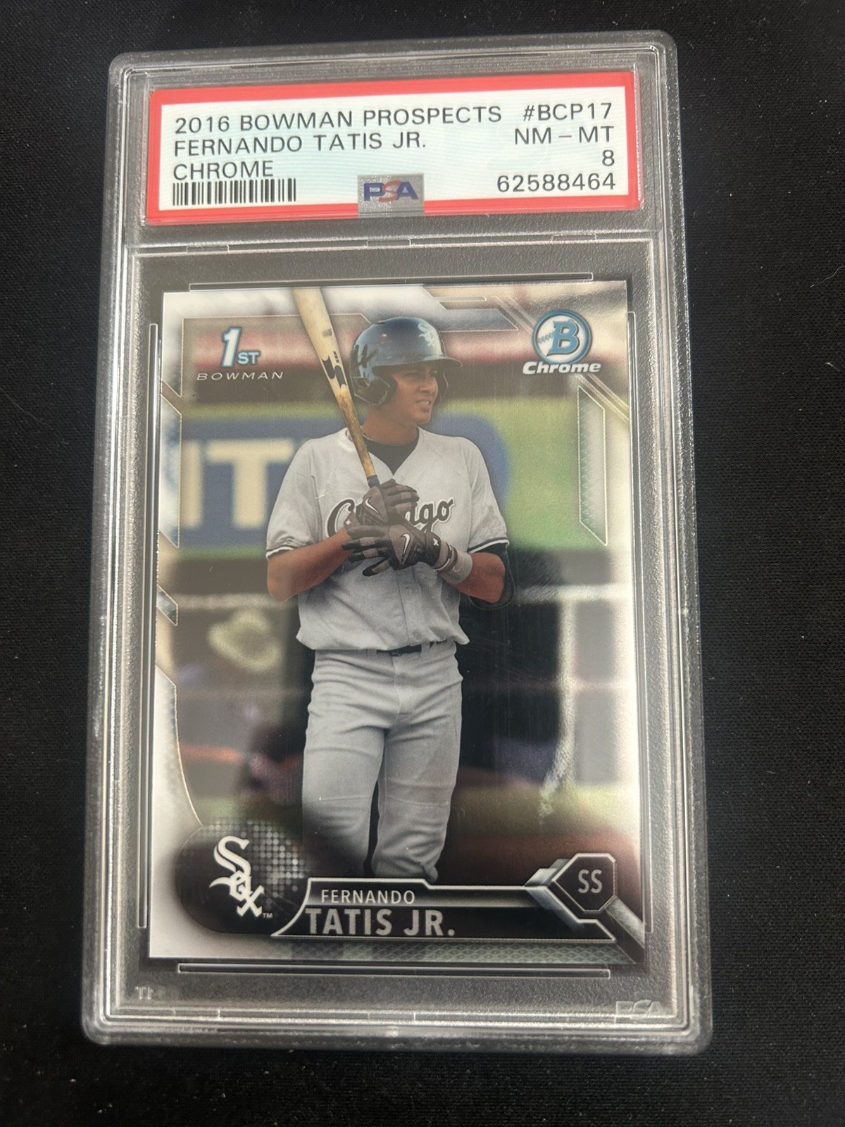 2016 Bowman Chrome Prospects Fernando Tatis Jr. BCP17 PSA 8