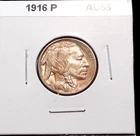 1916-P Buffalo Nickel - Choice AU