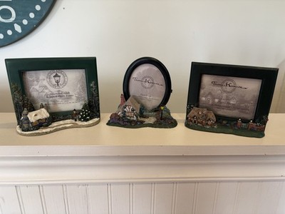 Thomas Kinkade Set Of  3 Frames