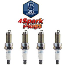 SET OF 4 LASER IRIDIUM NGK 95710 SPARK PLUGS DILZKR7B11GS For Honda Accord Acura