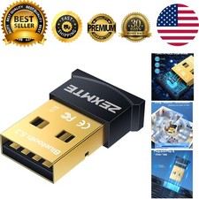 Compact Bluetooth 5.3 USB Adapter for Seamless Connection - Plug  Play Ready