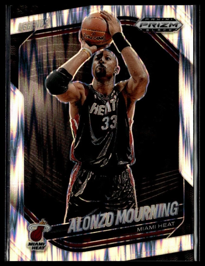 Panini Alonzo Mourning Basketball Sports Trading Cards