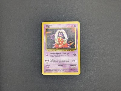 Pokémon TCG Jynx Regular Uncommon Base Set 31/102 Medium Played