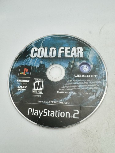 Cold Fear (Sony PlayStation 2 PS2, 2005) DISC ONLY Tested WORKS