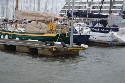 Foto 6x4 Kormoran, Mayflower Marina Cremyll um 2015