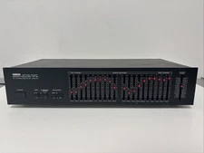 Yamaha GE-20 10 Band Stereo Graphic Equalizer - Made in Japan - Powers on
