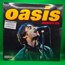 Oasis Knebworth 1996 Live Album Factory Sealed Triple Vinyl