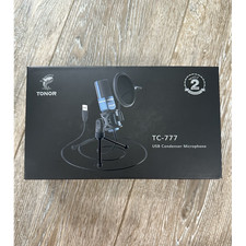 Tonor TC-777 USB Condenser Microphone Black Plug and Play Cardioid
