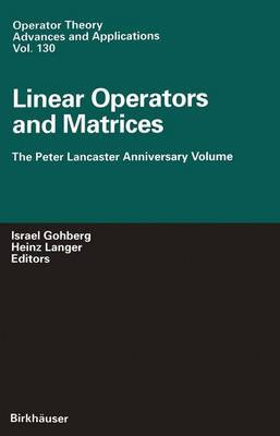 Lineare Operatoren und Matrizen - 9783034894678