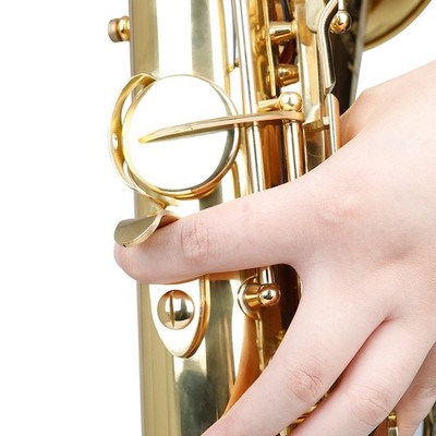Saxophone Accessories Metal Thumb Hook Rest Golden Color Practical Use