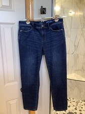 J Jill Authentic Fit Slim Dark Ankle Stretch Jeans Women's 10r