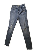 Levi s 721 High Rise Skinny Jeans Women s Size 28 Light Wash Denim