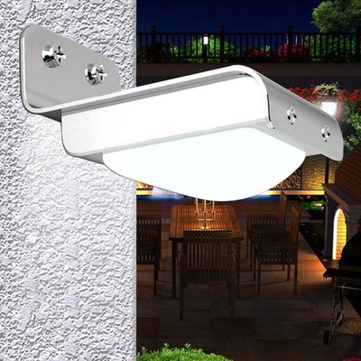 Motion Light Lamp Solar LED Waterproof 16 Power Outdoor Sensor Garden Security