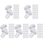  1000 PCs transparente PVC-Stopp-Stopp-Stopper Anti-Kollisionstabelle