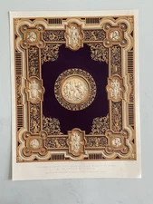 Antique Victorian Lithograph – Ivory Bookcover Gifted to Queen Victoria