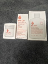 Bio-Oil Dry Skin Gel, Bio-Oil Skincare Oil, And Bio-Oil Body Lotion Set For Sale