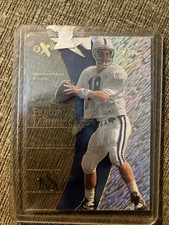 1998 Skybox E-X 2001 PEYTON MANNING #54 Rookie Card RC Indianapolis Colts