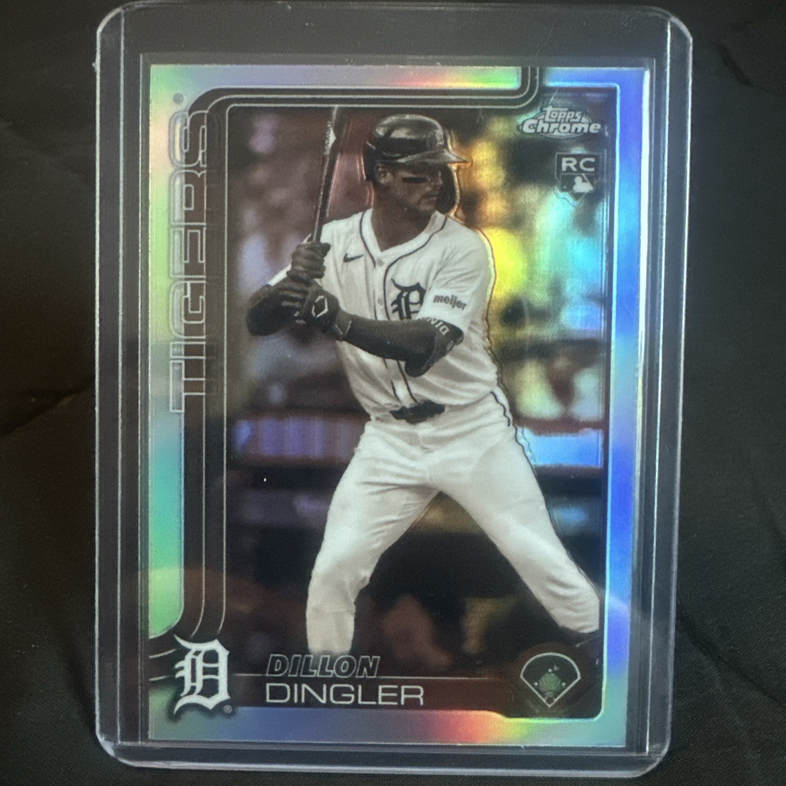 2025 Topps Chrome Dillon Dingler #274 Sepia Refractors RC Detroit Tigers