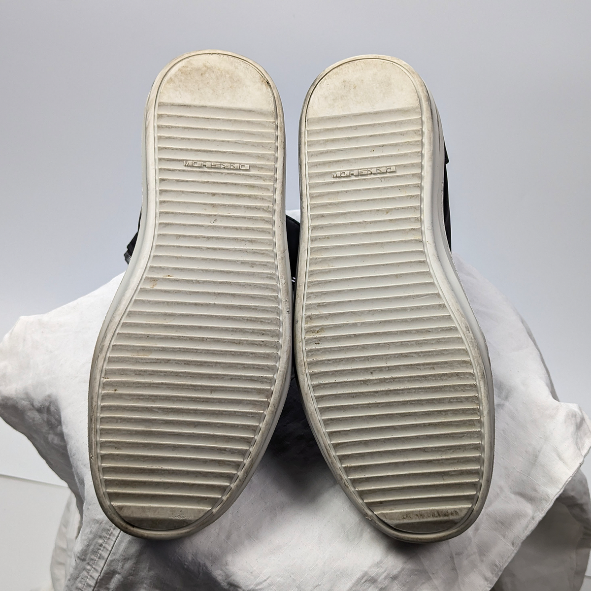 Rick Owens FW20 DRKSHDW Ramones Front Zipper Rubber Boots Sneakers